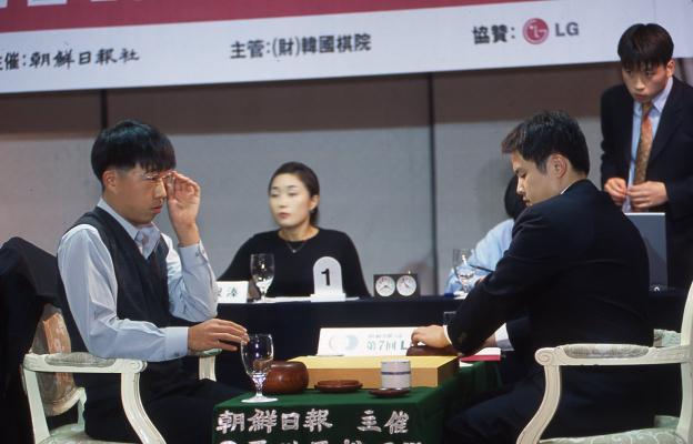 월바2002.10.31 제7회 LG배 8강전 원성진VS 저우허양
